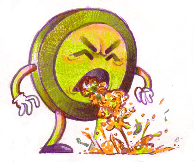 Mr. Yuk Upchucks by koanodan on DeviantArt