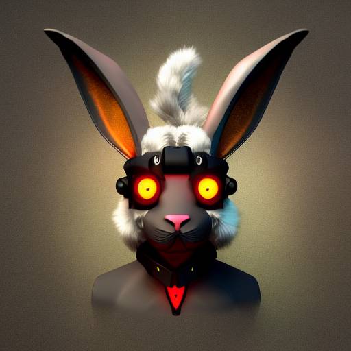 AI cyberpunk rabbit by emepe98 on DeviantArt