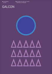 Galcon Minimalist Poster