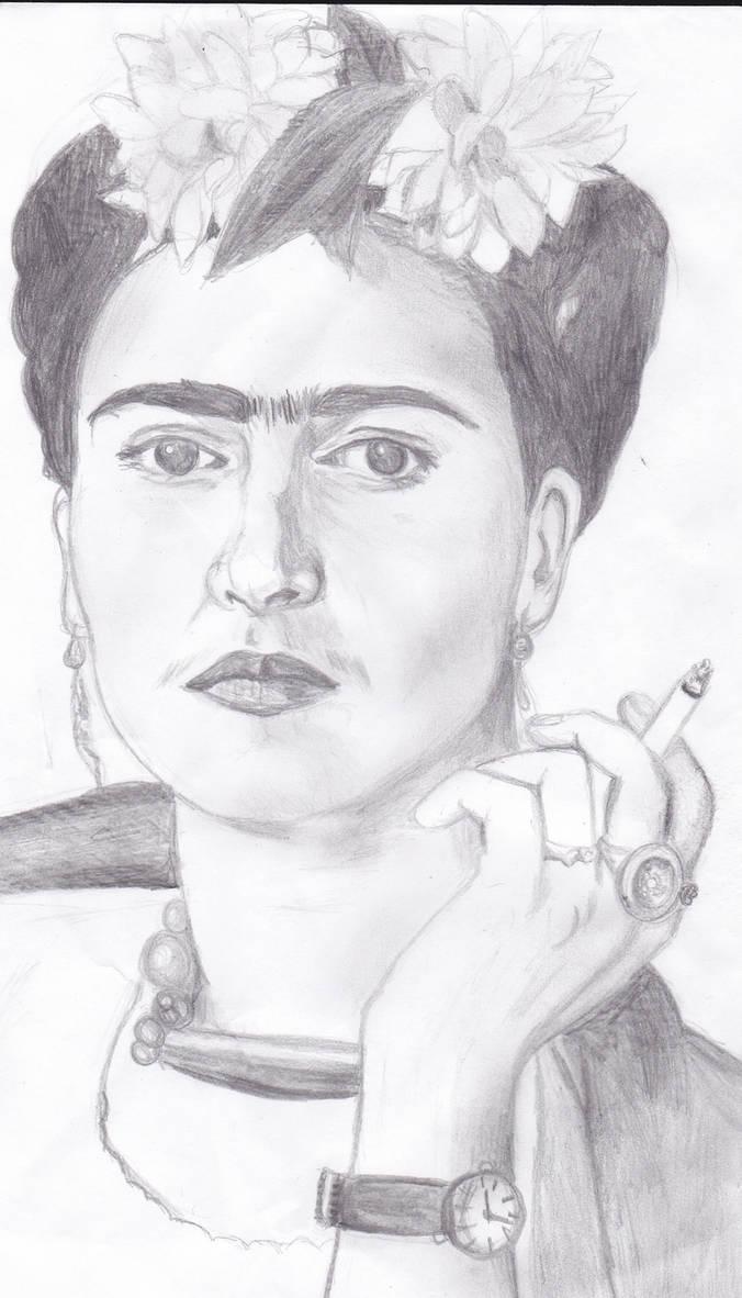 Frida Kahlo by rabbit-heartedgirl on DeviantArt