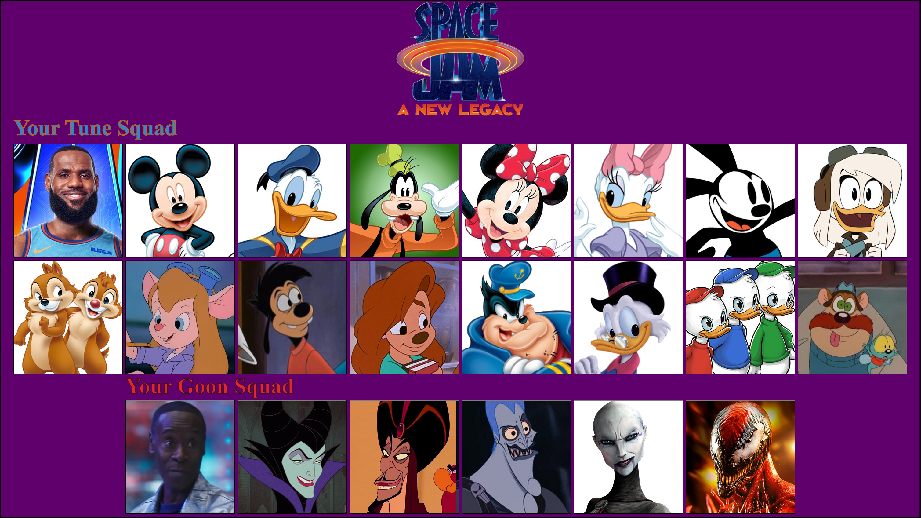  Space Jam Multi Character Dynamic Decal : Everything Else