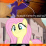 Would Fluttershy fry the Joker?