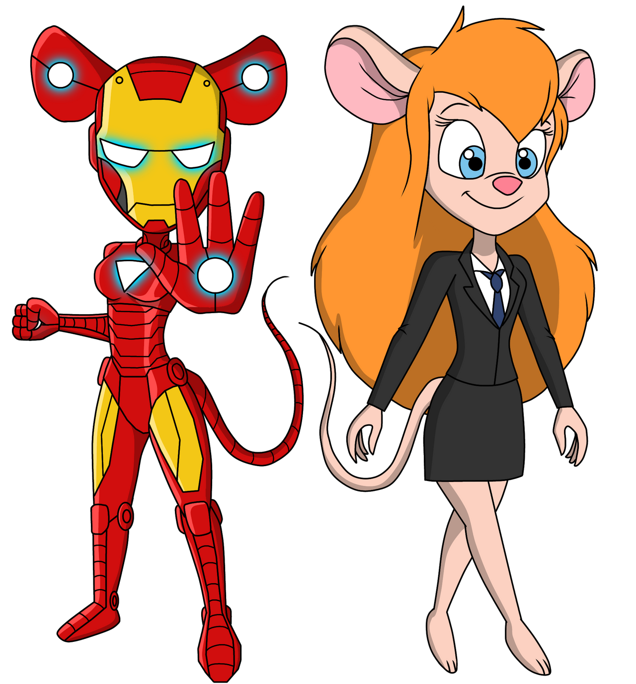 Iron Mouse R63 Iron Mouse Has A Kid at Kate Terry blog