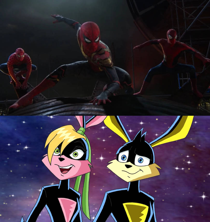 Ace And Lexi Are Happy To See The Spider Man Trio By WumpaWebHead On ace-and-lexi-are-happy-to-see-the-spider-man-trio-by-wumpawebhead-on