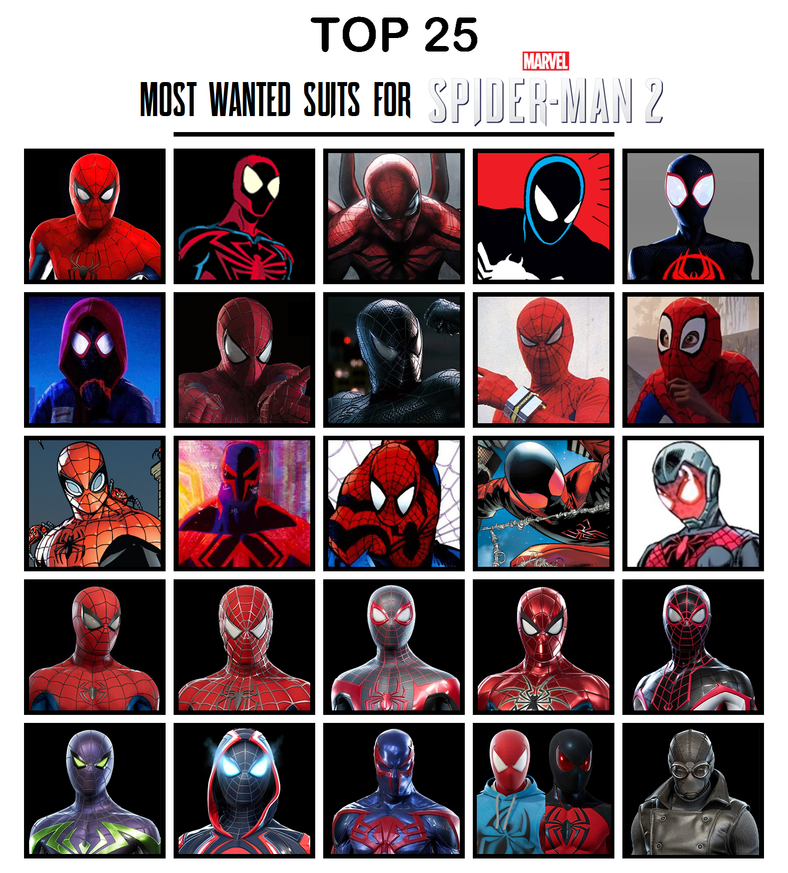 Every Marvel's Spider-Man 2 Suit Not Included In The Game