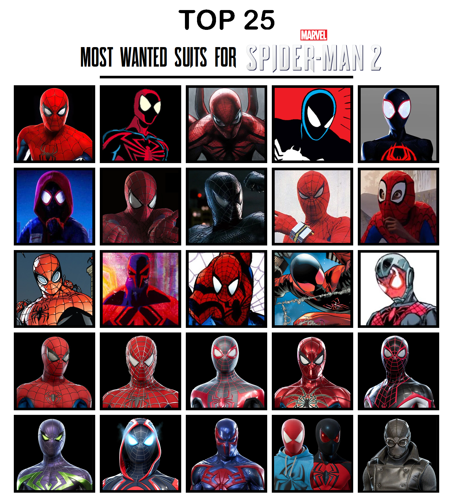 All 78 Spider-Man 2 suits and how to unlock them