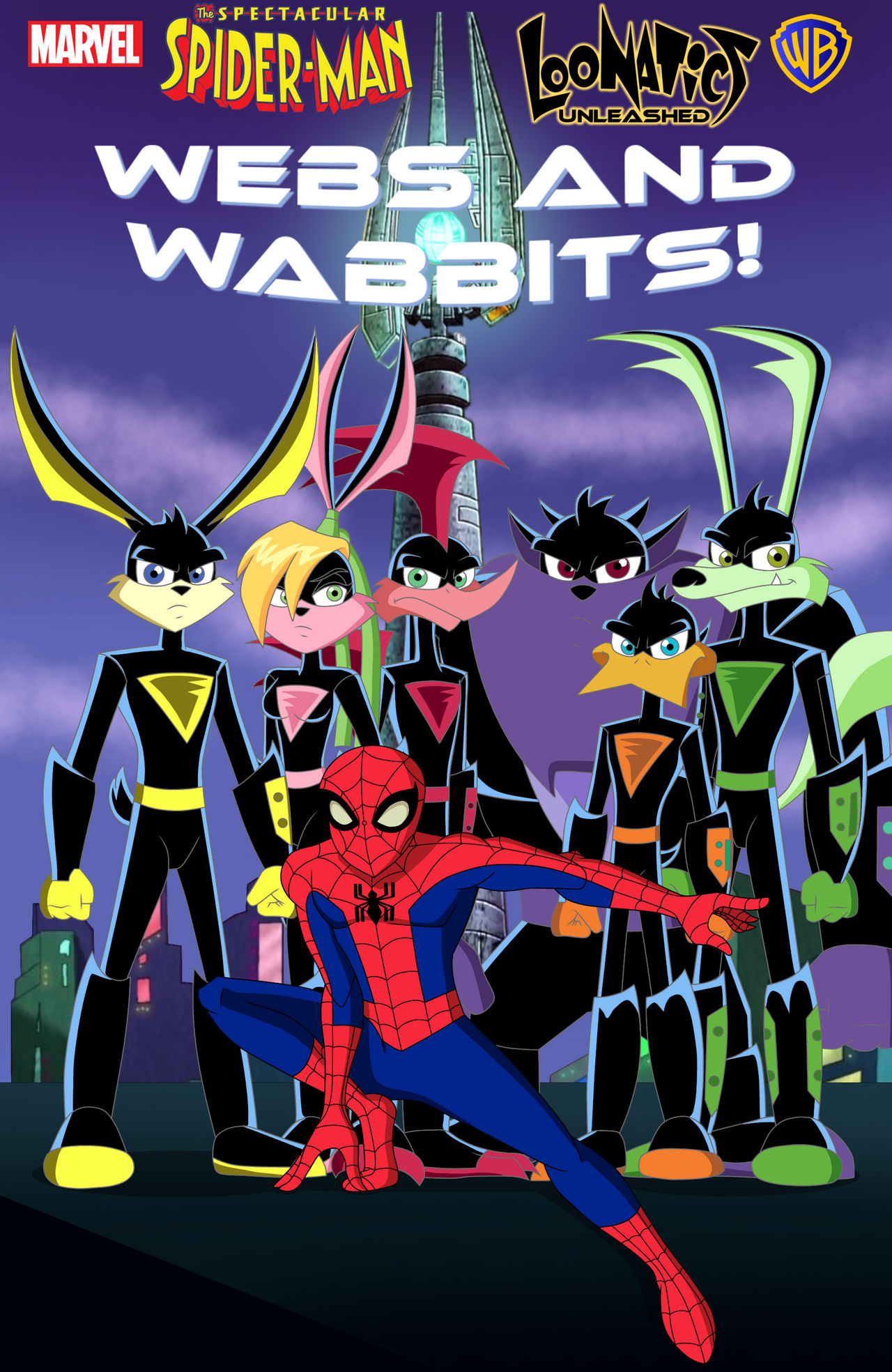 Web Wabbit Webs and Wabbits Cover by WumpaWebHead on DeviantArt