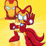Sonic x Marvel #2 - Tails as Iron Man