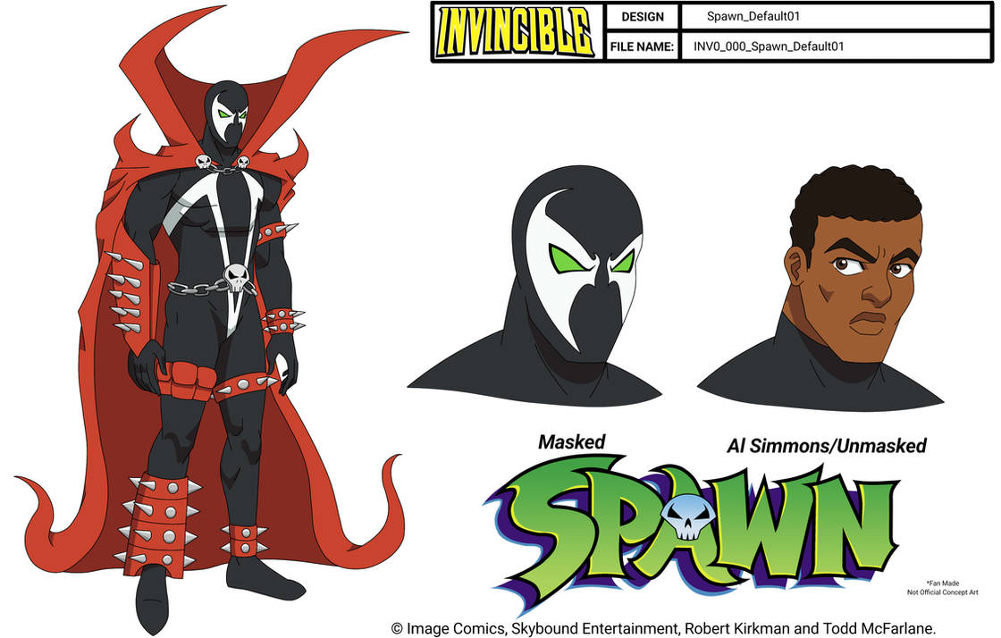 Spawn Invincible Pfp Spawn (Invincible Style) by WumpaWebHead on DeviantArt