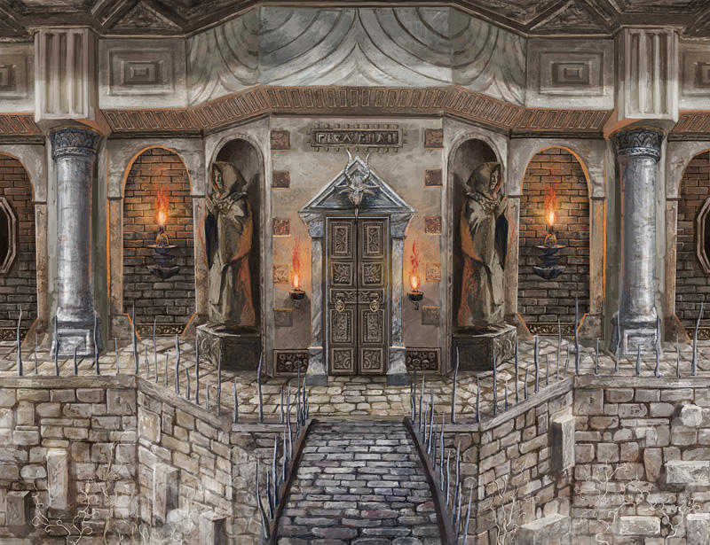 Dungeon enterance by lathander1987 on DeviantArt