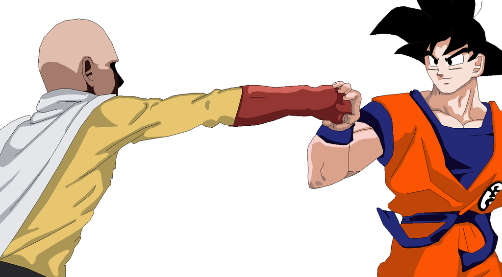 Гоку или сайтама. Goku vs Saitama. Goku vs Saitama обои. Battler vs Saitama. Saitama Lost Goku.