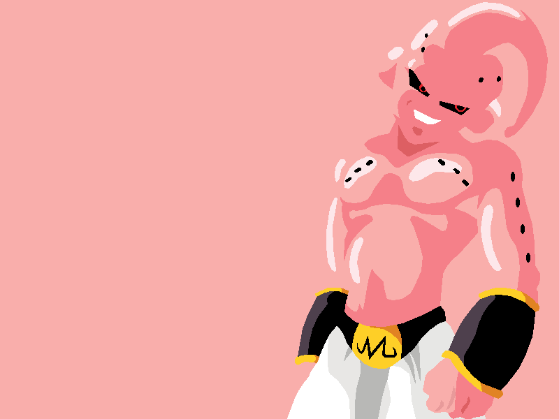 Kid Buu (PNG) by VegWasTaken on DeviantArt