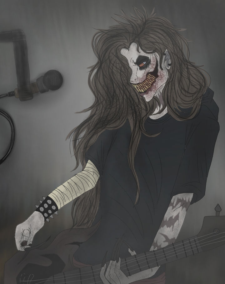 (The Pure Metalhead Pig) by xfreakfrankiepigx on DeviantArt