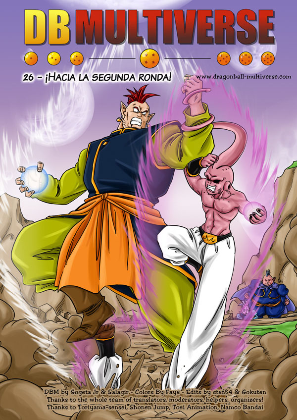 Dragon Ball Multiverse Cap. 26 - Pág. 1: Hacia la segunda ronda