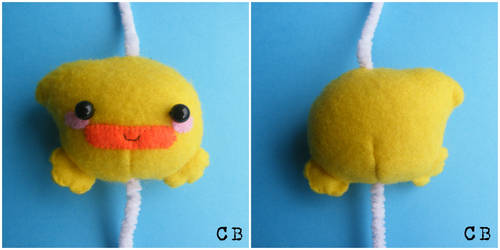 Mini duck plushie