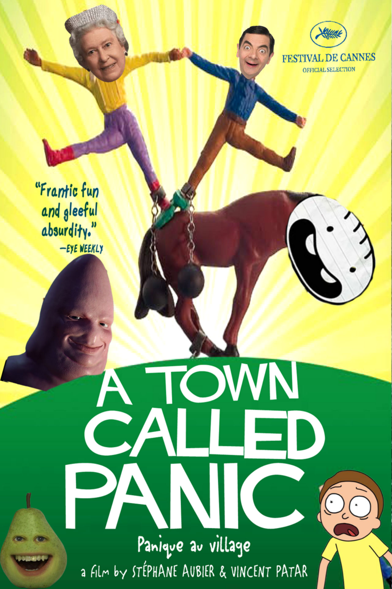 Tobyguy1984 A town called panic rare poster by tobyguy1984 on DeviantArt