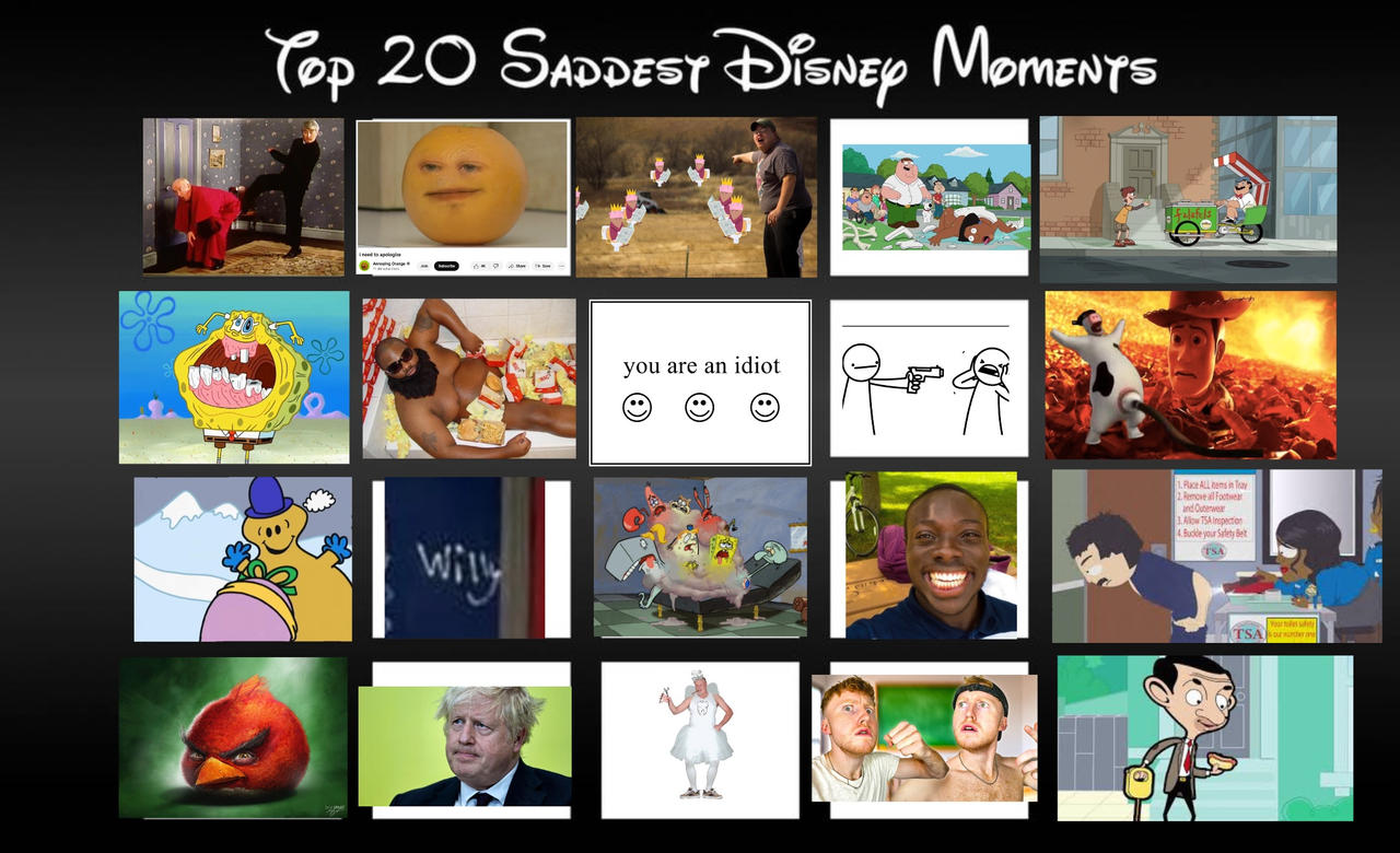 Tobyguy1984 Top 20 saddest Disney moments by tobyguy1984 on DeviantArt