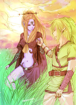 Zelda TP: Hyrule Fields color