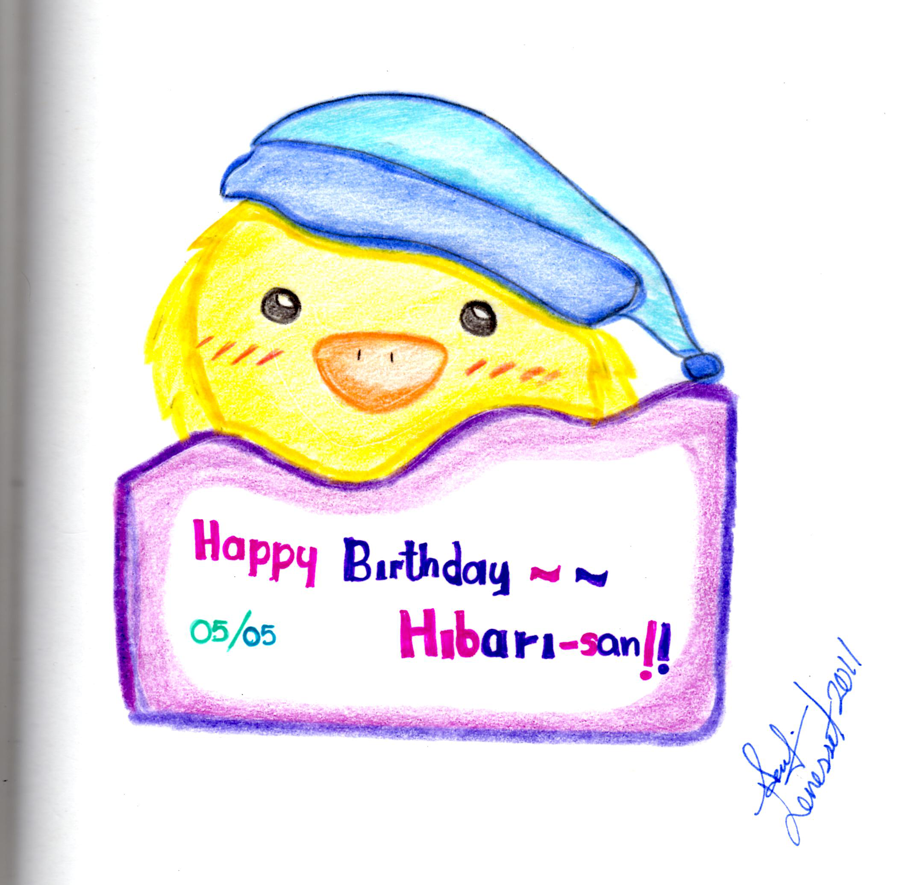 Happy Birthday Hibari