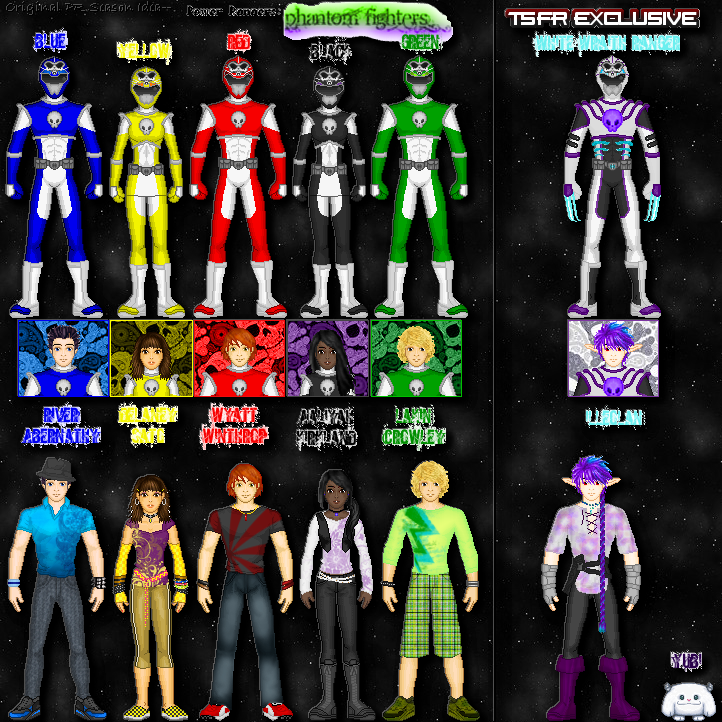 Renverse Power Rangers: Phantom Fighters by TerenceTheTerrible on ...