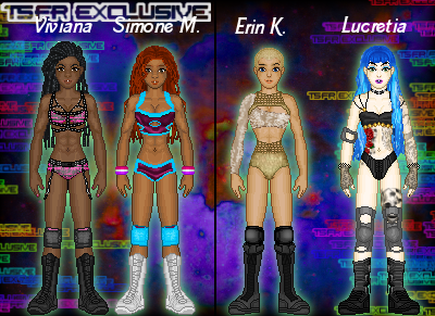 MyWWE: Viviana/Simone Vs. Erin/Lucretia