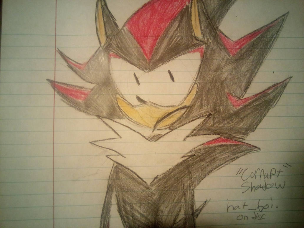 Corrupt Shadow by SilverHedgehogLover on DeviantArt