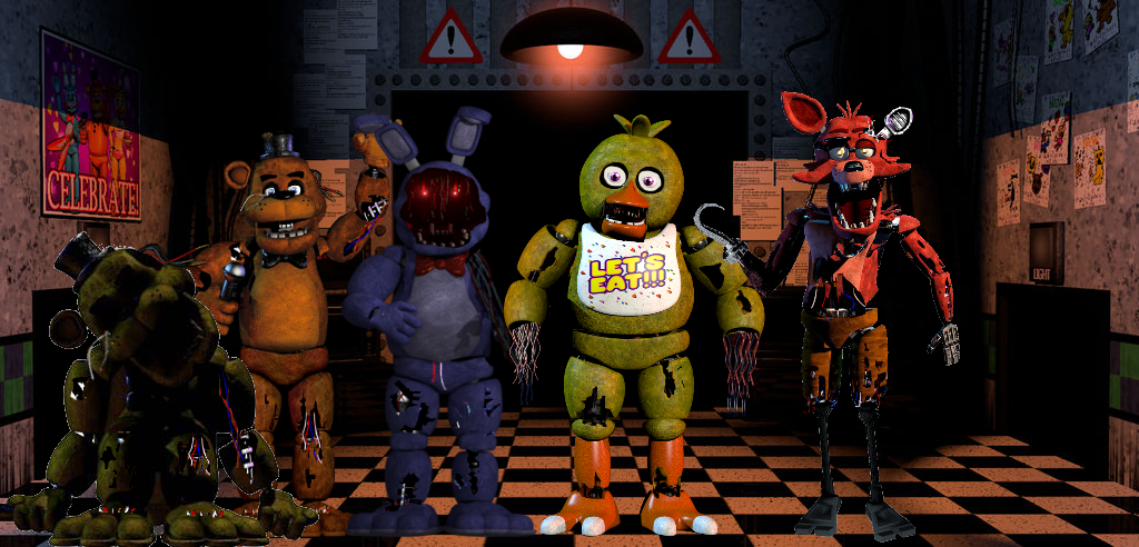 OS WITHERED SÃO OS ANIMATRONICS DO FNAF 1? 