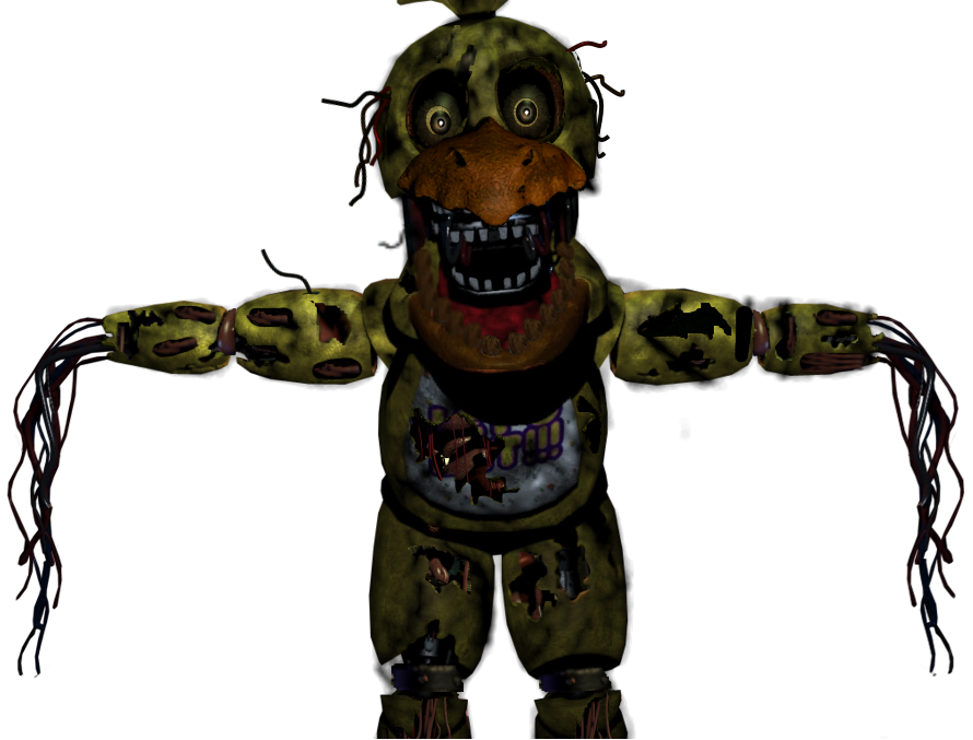 Fnaf 1 Withered ANimatronics by Lukisev on DeviantArt