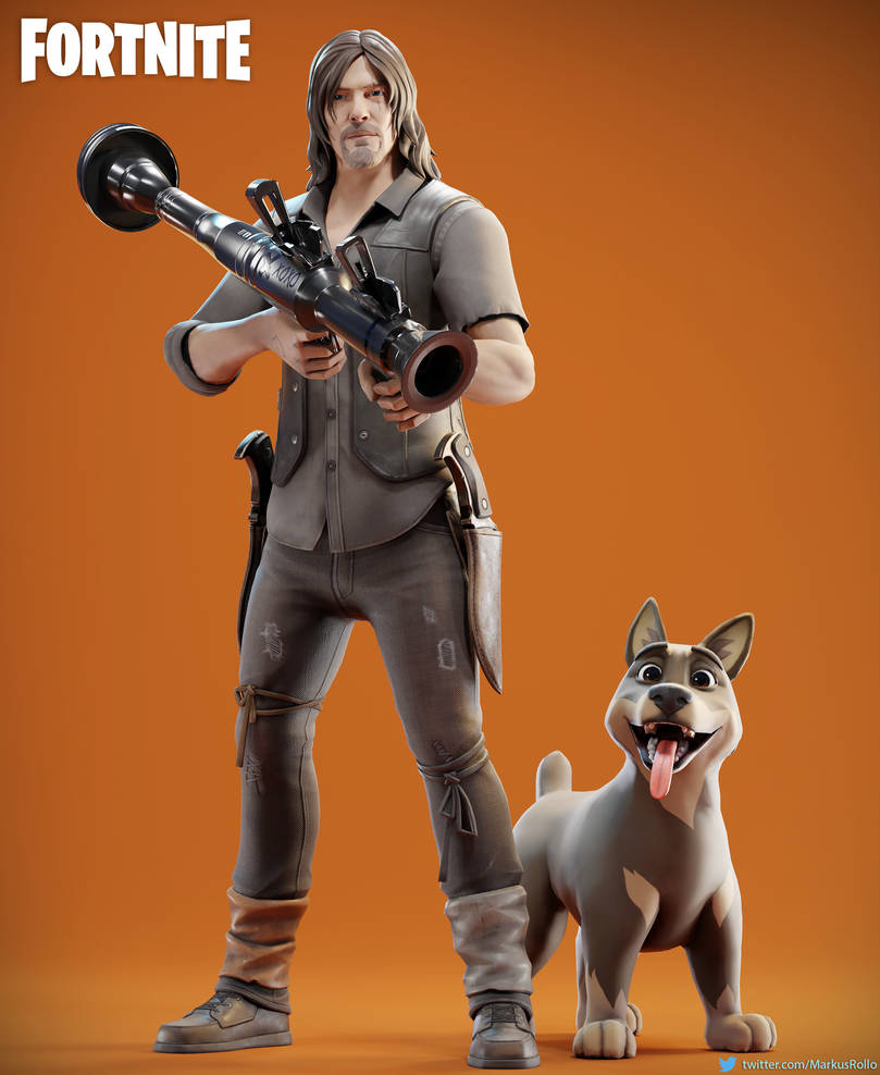 Fortnite - Daryl Dixon by MarkusRollo on DeviantArt