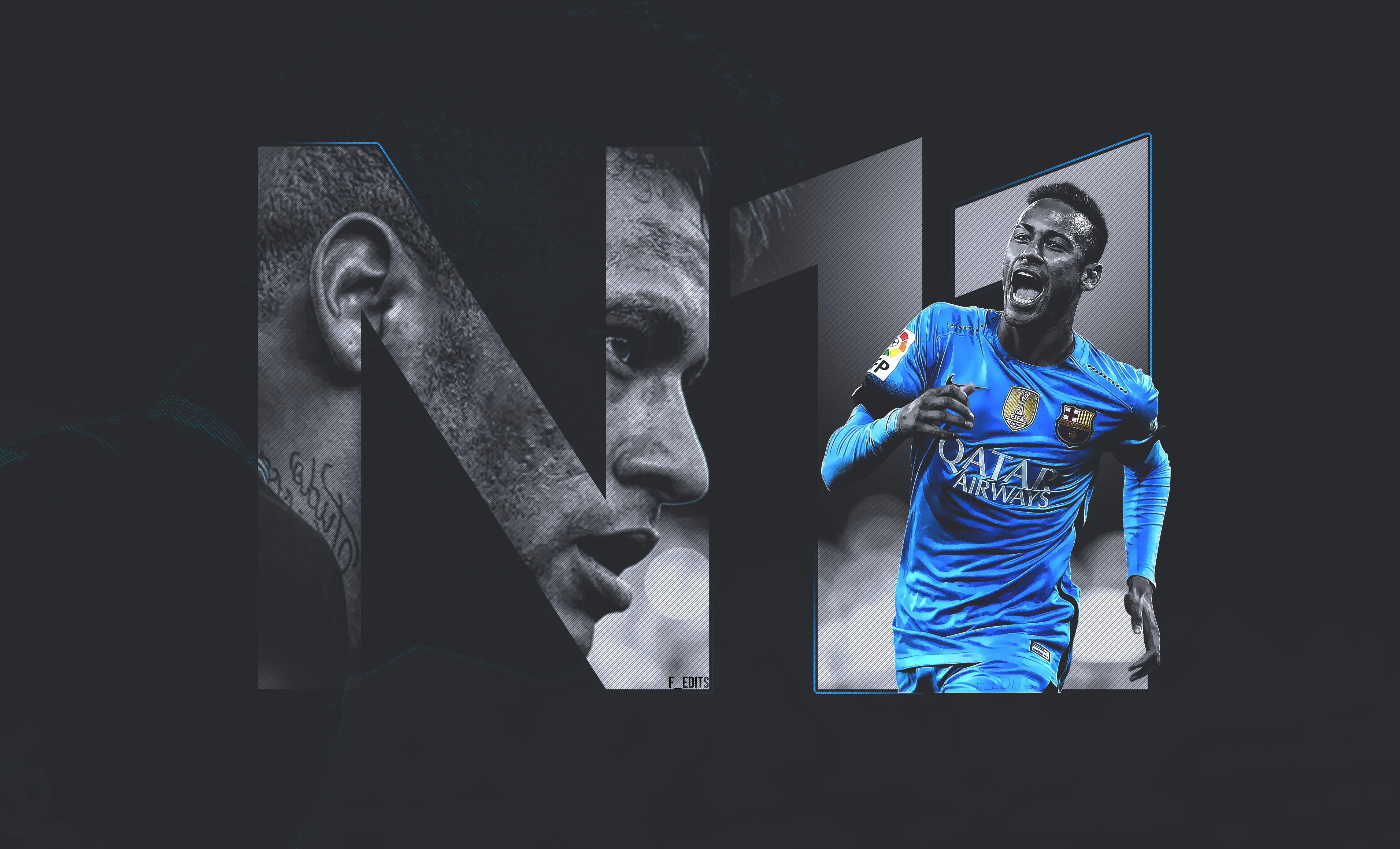 Những tác phẩm nghệ thuật độc đáo của Neymar trên DeviantArt được tạo bởi F-EDITS sẽ đem đến cho bạn cảm giác như đang trực tiếp tại sân cỏ. Hình nền máy tính này sẽ khiến bạn phấn khích để bắt đầu ngày mới của mình.