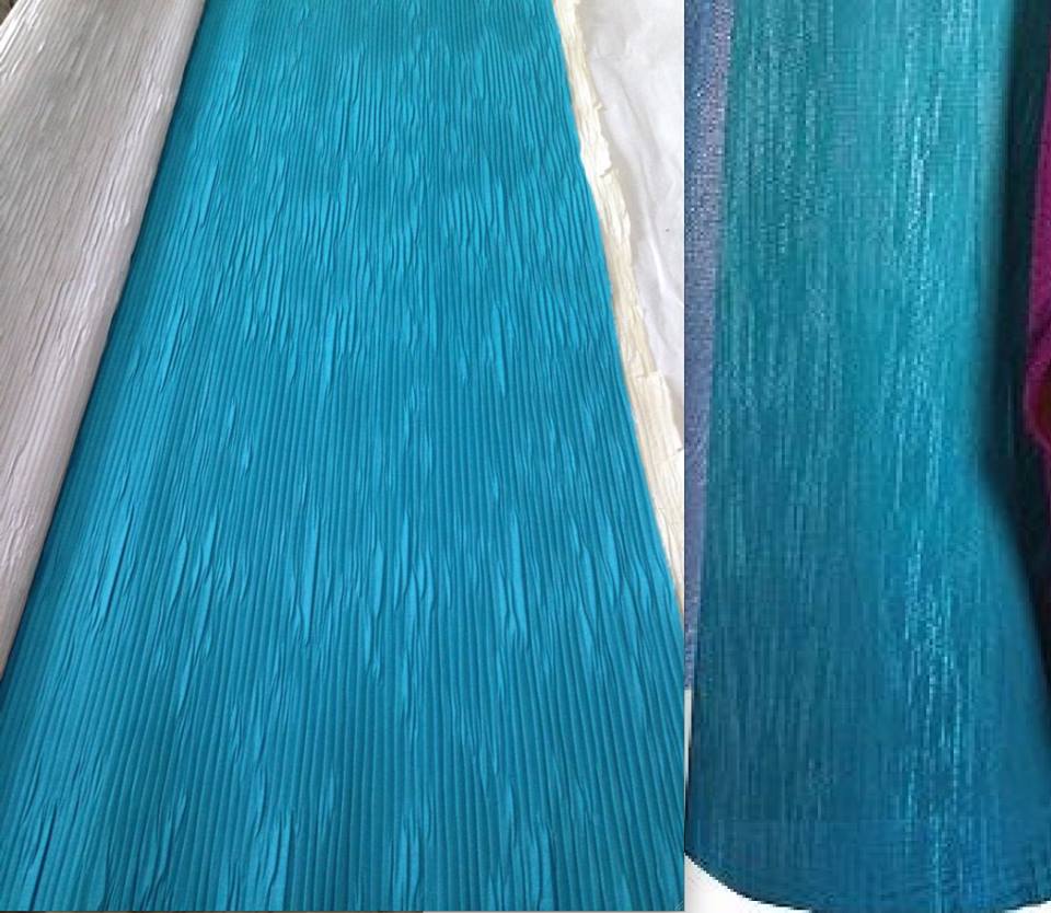 Elsa dress fabric comparison