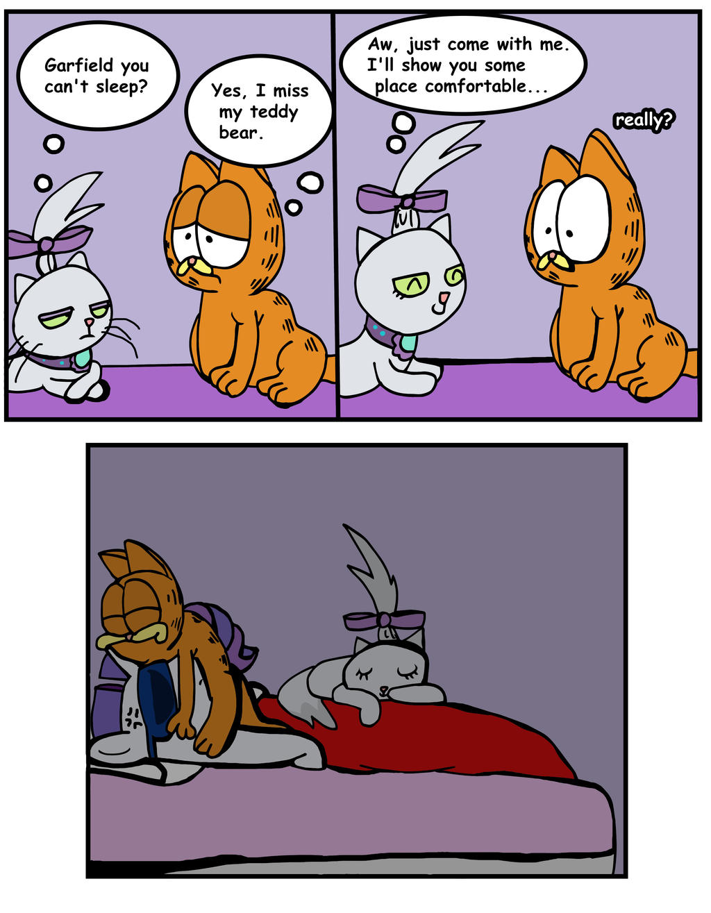 Opal's life 27 (with Garfield)