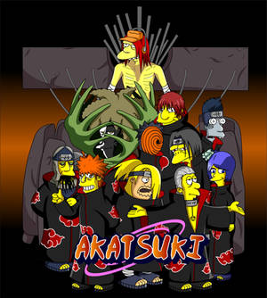 Naruto Simpsons - Akatsuki