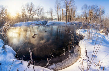 winter ravine