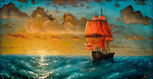 Scarlet sails by hitforsa Scarlet sails by hitforsa