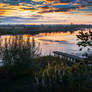 autumn landscape with reflection 3