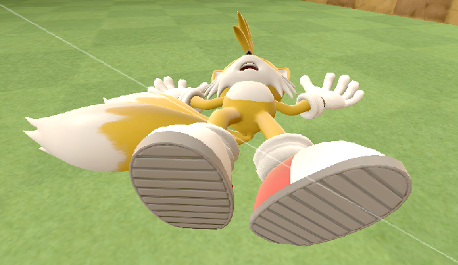 Tails Unconscious Angle 3 by Torpido4 on DeviantArt