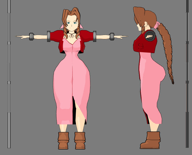 Aeris Tifa Trainer Project by 0nigiriMan on DeviantArt