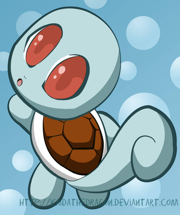 Squirtle by KaidaTheDragon