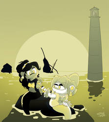 Calm at the lighthouse (Mermay 2020)