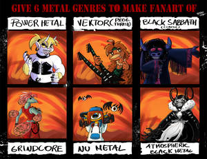 Heavy metal devil collection 18