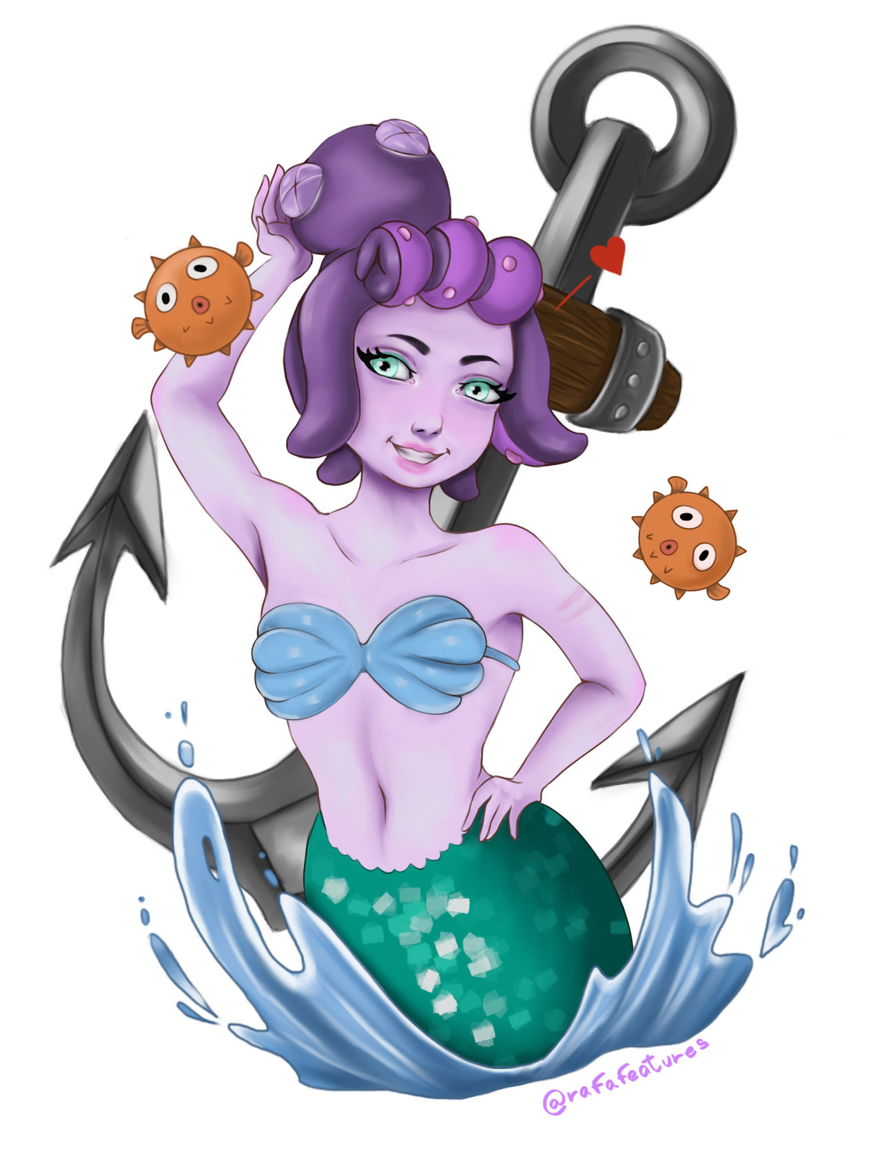 Cala Maria R3 Cala Maria - cuphead by RafaFeatures on DeviantArt