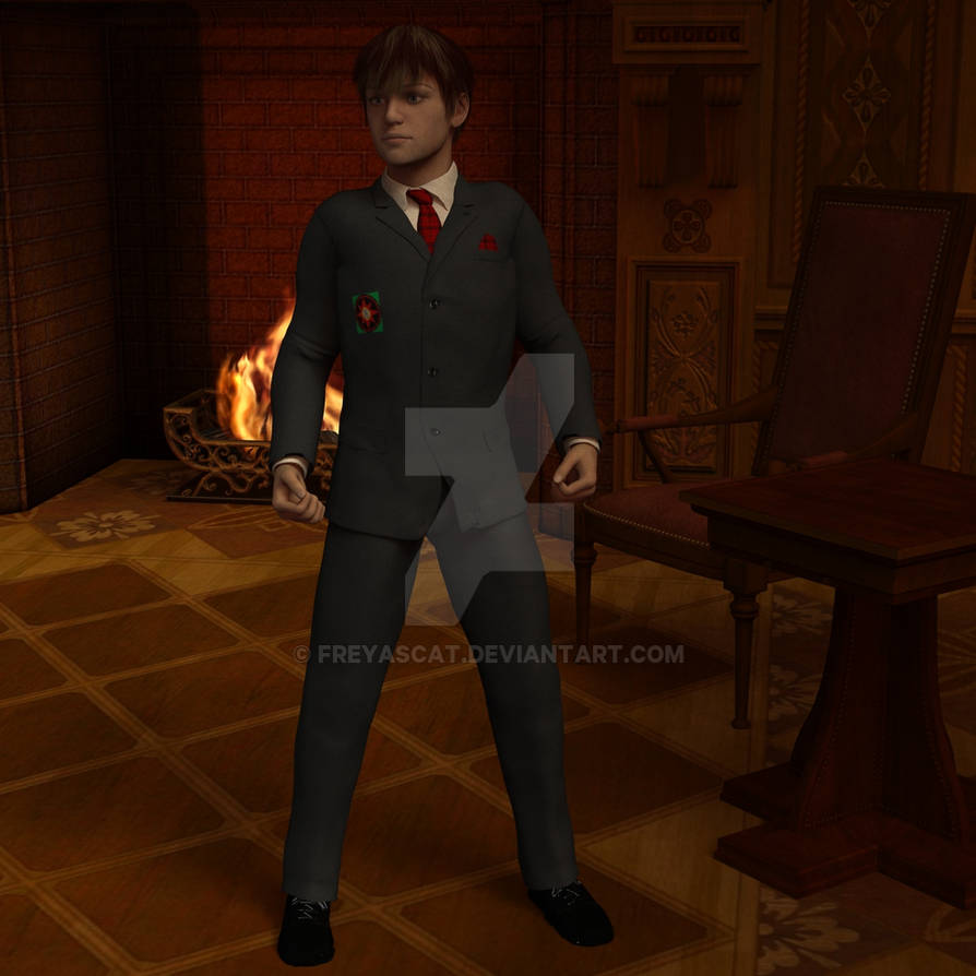Mark Vilo Mark Vilo in School Uniform by FreyasCat on DeviantArt