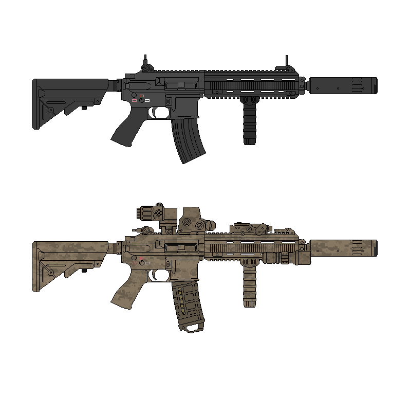 HK-416 Devgru by Cielo-Despejado on DeviantArt