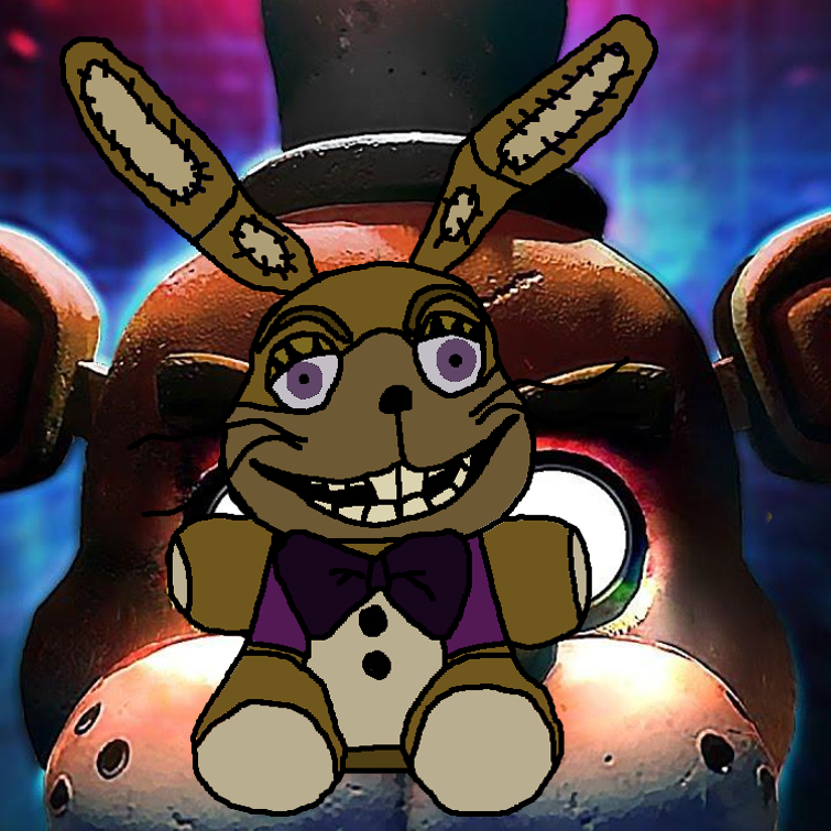 FNAF Help Wanted Glitchtrap Plush (Original Edit) by SuperFredbear734 on  DeviantArt