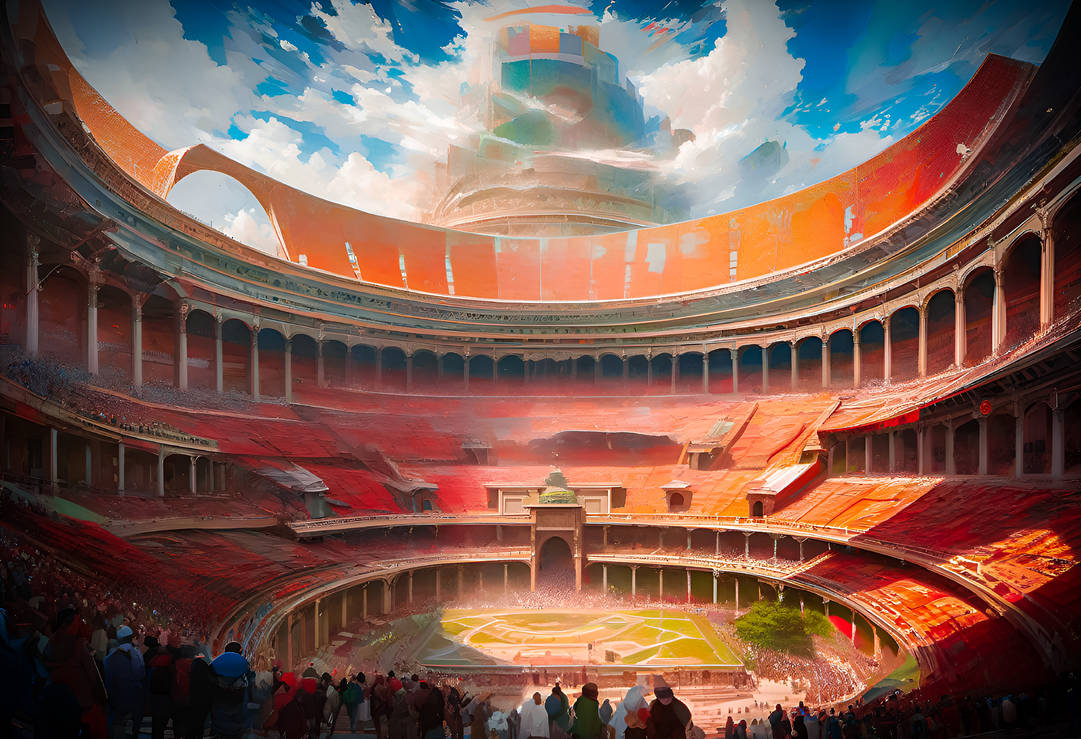 Coliseum Workart Coliseum (rough ) by vajraid on DeviantArt