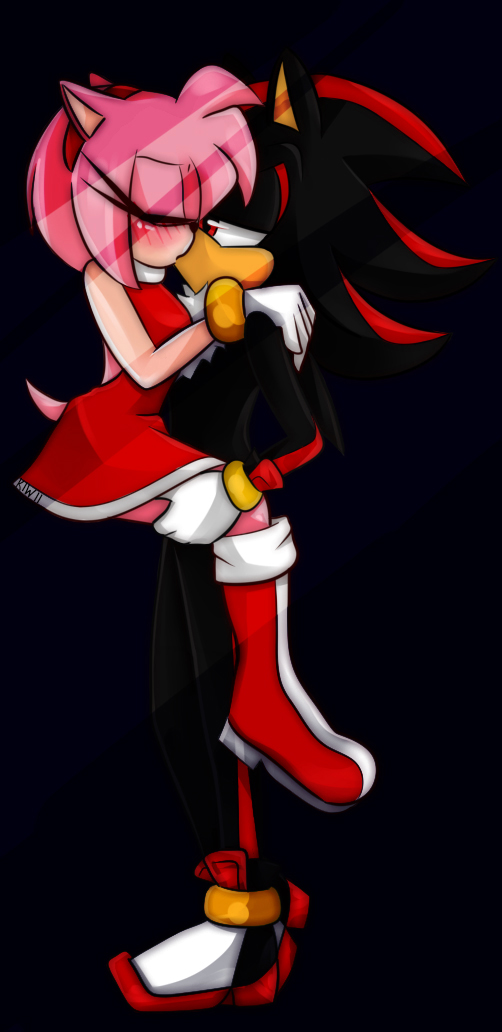 Sonamy Kiss by Kathrime on DeviantArt