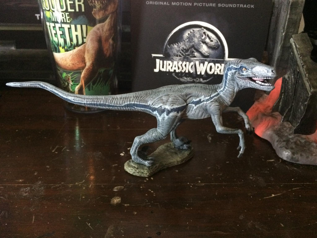 Velociraptor Blue Model by JediAnakinSkyguy on DeviantArt