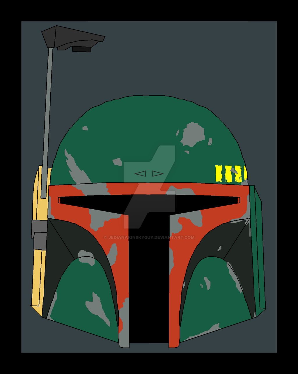 Boba Fett Helmet by JediAnakinSkyguy on DeviantArt