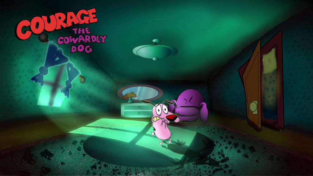 Courage Computer Courage The Cowardly Dog Wallpaper 1 by Nightphoenix2 on DeviantArt
